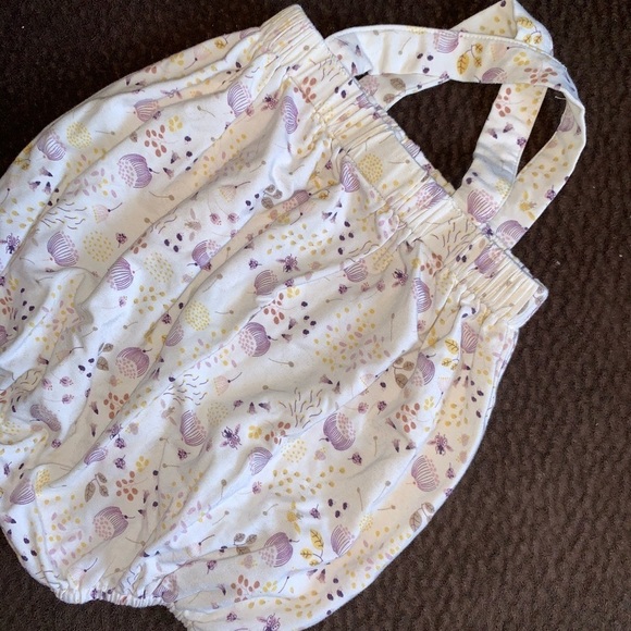 Bird & Bean Floral Dandelion Bubble Romper 12-18m - Picture 6 of 6